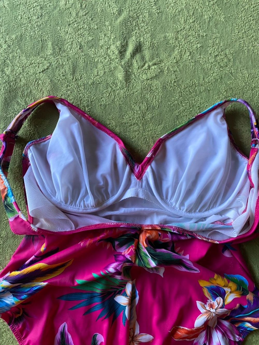 Fantasie 36DD One piece tropical flowers swimsuit - Picture 5 of 13